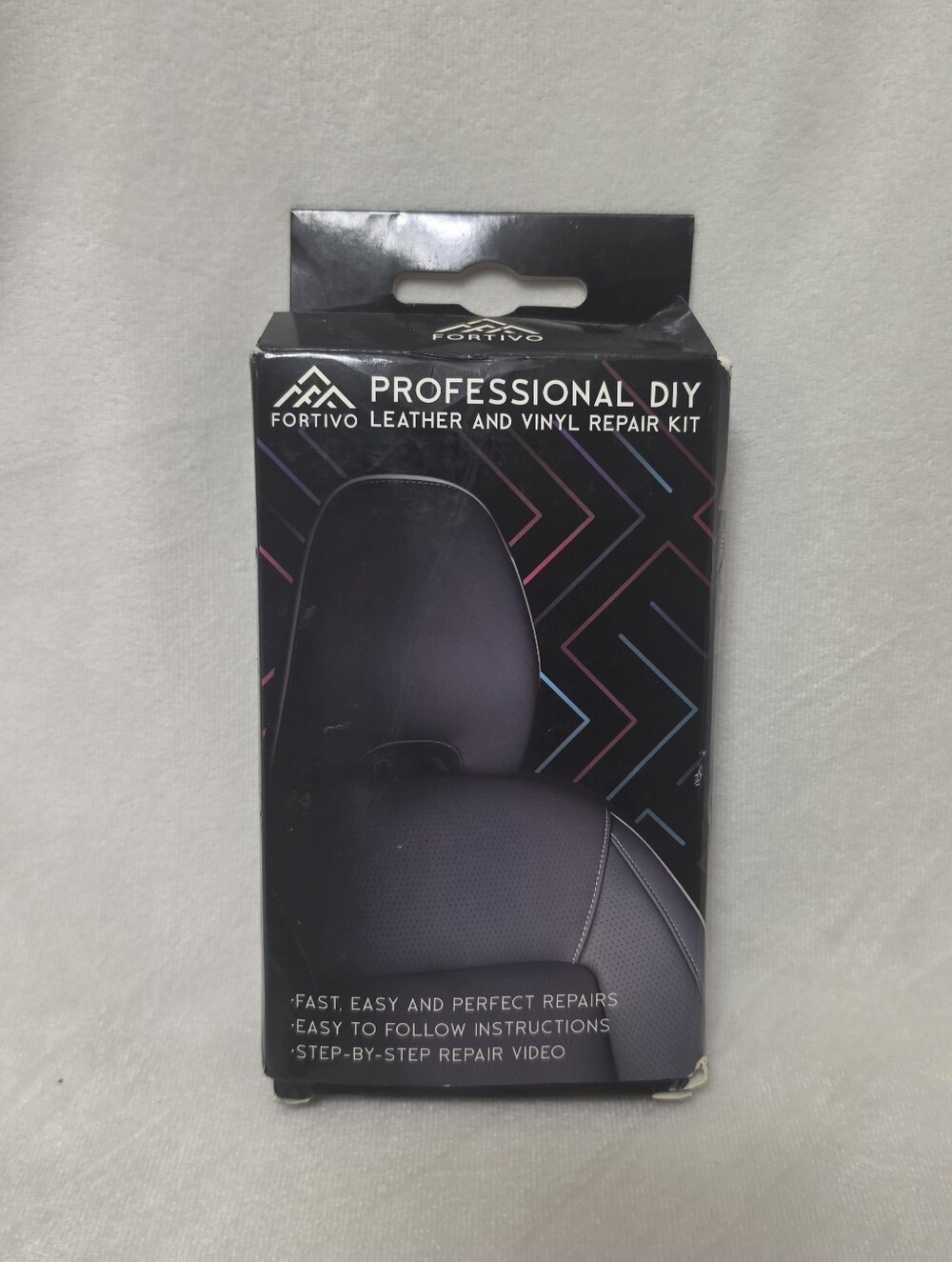 Fortivo Professional DIY Leather and Vinyl Repair Kit (Open Box)